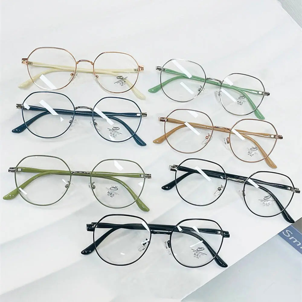 Anti-Radiation Glasses – Round Metal Frame Blue Light Blocking Eyewear (Unisex) | Kabayan Bazaar