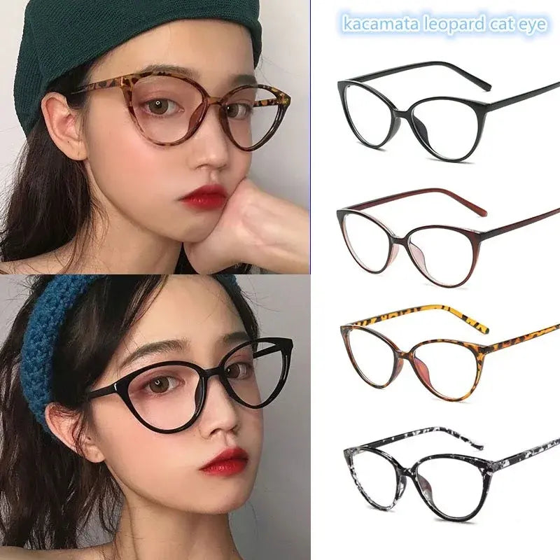 Photochromic Cat Eye Sunglasses | UV400 Anti-Blue Light Glasses for Women
