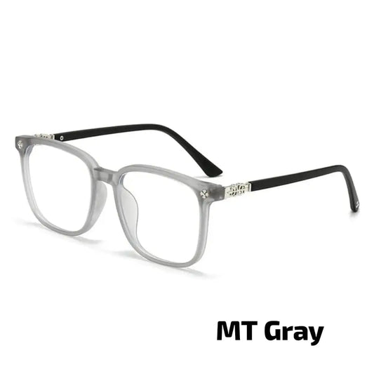 Anti-Radiation Blue Light Blocking Glasses – Matte White Square Frame | UAE