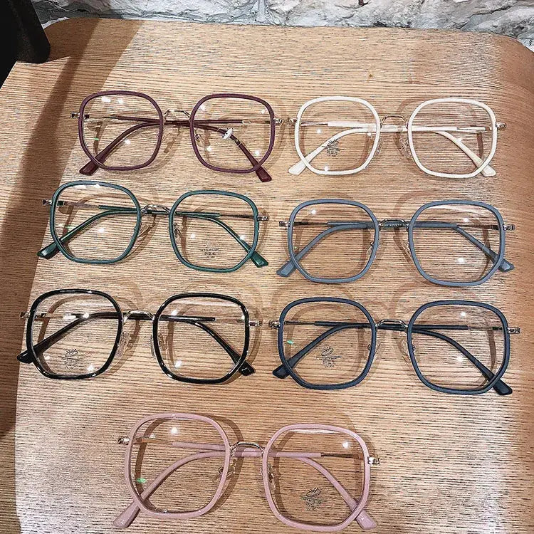 Oversized Anti-Radiation Blue Light Glasses – Square Frame Computer Eyewear | Kabayan Bazaar