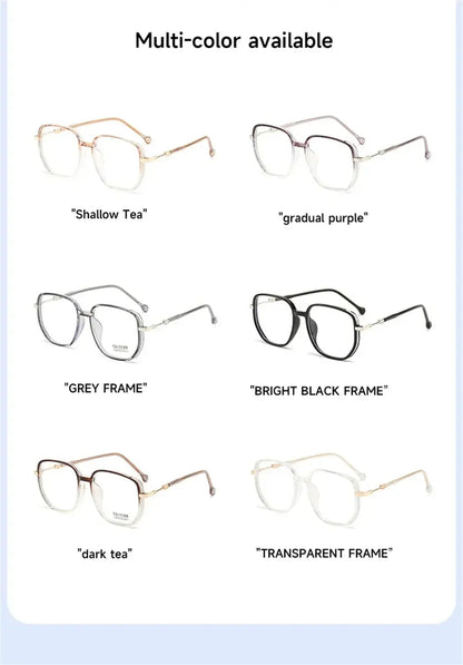Anti-Radiation Glasses UV400 – Sparkle Clear Frame Blue Light Blocking Eyeglasses
