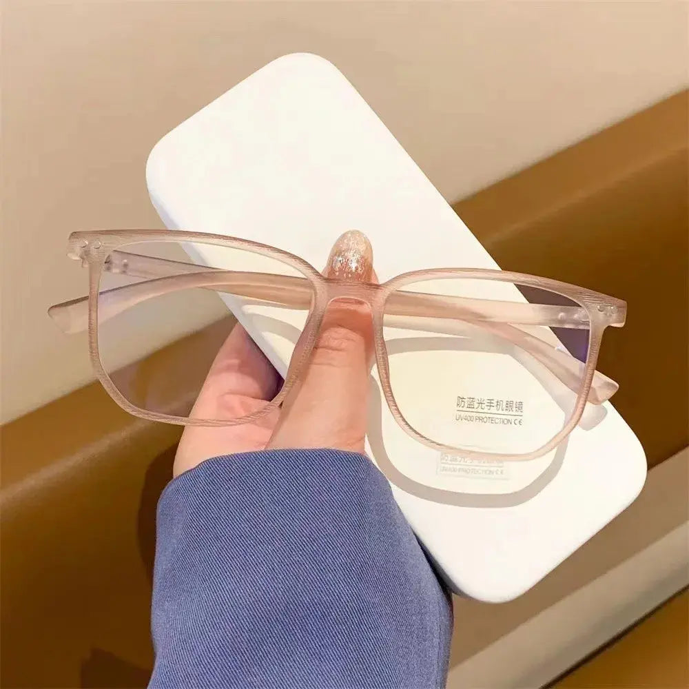 Oversized Square Photochromic Glasses – Blue Light Blocking UV400 | Kabayan Bazaar