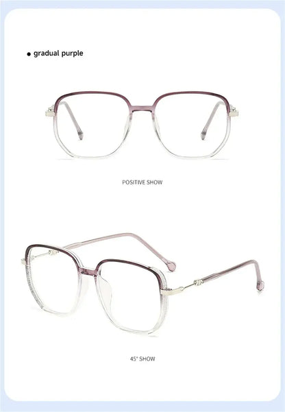 Anti-Radiation Glasses UV400 – Sparkle Clear Frame Blue Light Blocking Eyeglasses