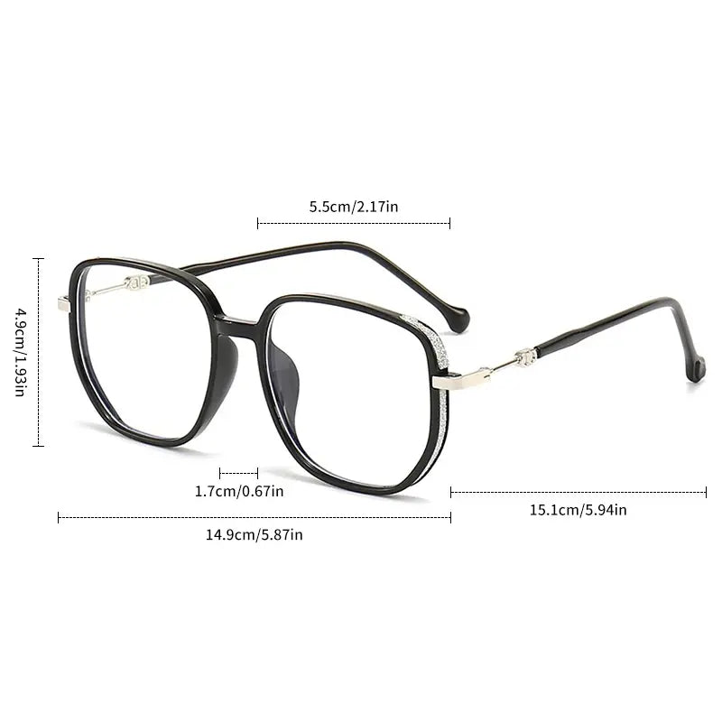 Oversized Square Frame - Reading Grade Glasses | Kabayan Bazaar