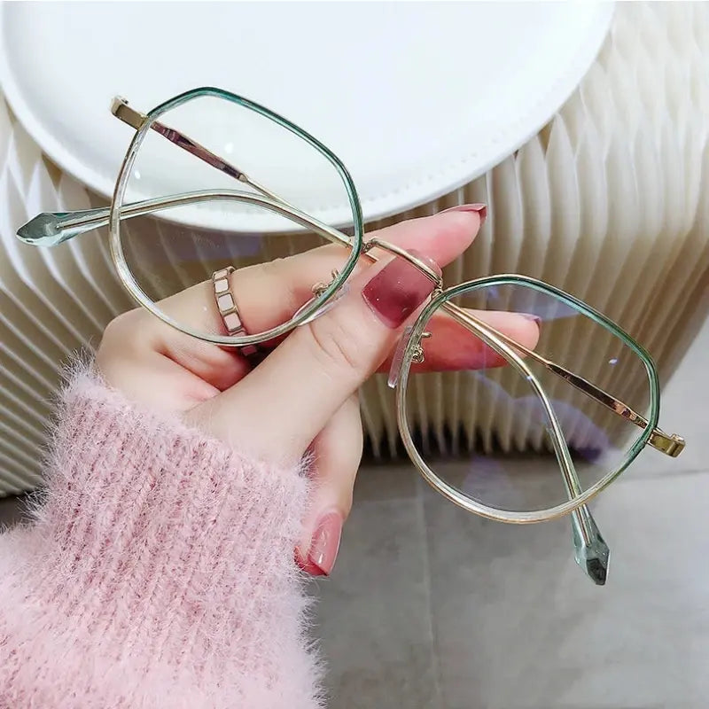 Rose Pink Anti-Radiation Glasses – Blue Light Blocking Eyewear (UAE)