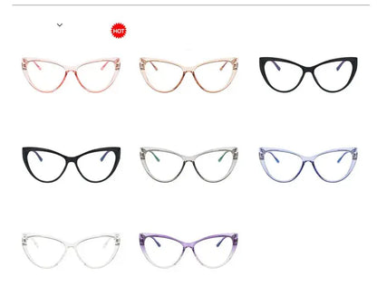 Purple Cat-Eye Anti-Radiation Glasses | Blue Light Blocking Eyewear – Kabayan Bazaar