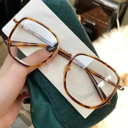 Oversized Anti-Radiation Blue Light Glasses – Square Frame Computer Eyewear | Kabayan Bazaar