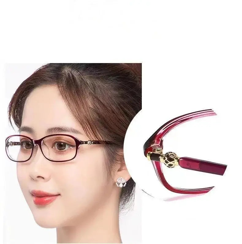 Vintage Gold-Accent Oval Frame - Anti-Blue Light Reading Glasses | Kabayan Bazaar"