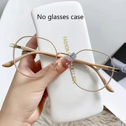 Anti-Radiation Glasses – Round Metal Frame Blue Light Blocking Eyewear (Unisex) | Kabayan Bazaar