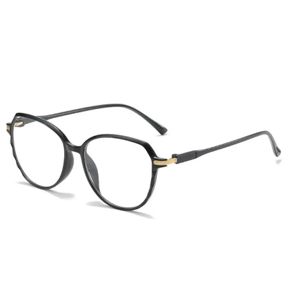 "Anti-Radiation Glasses UAE – Green Marble Round Frame Blue Light Blocking Eyewear (Unisex)"