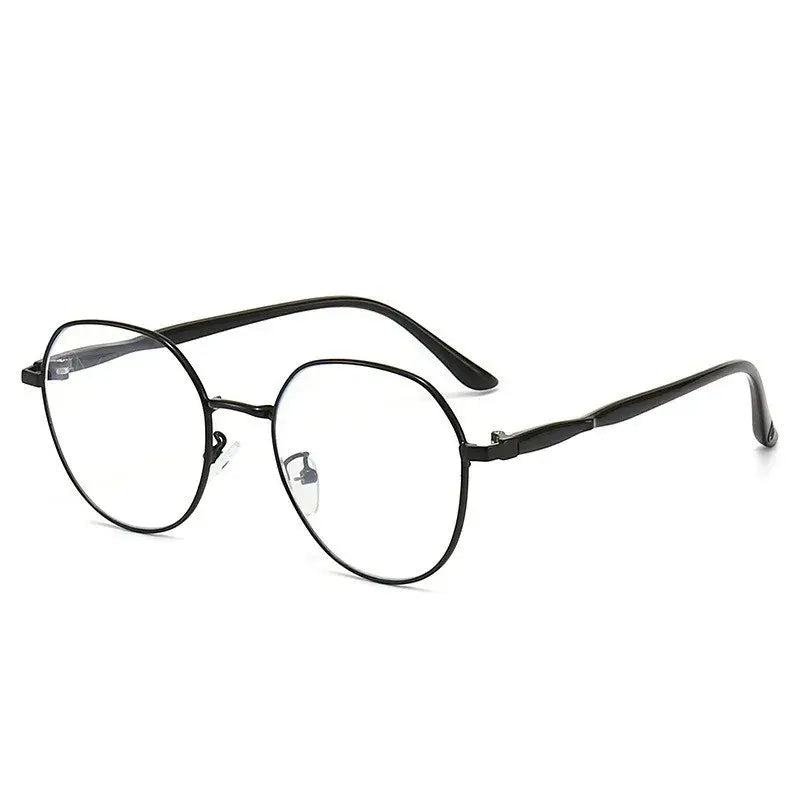 Anti-Radiation Glasses – Round Metal Frame Blue Light Blocking Eyewear (Unisex) | Kabayan Bazaar