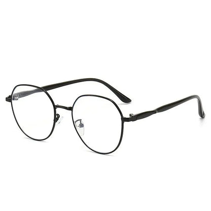 Anti-Radiation Glasses – Round Metal Frame Blue Light Blocking Eyewear (Unisex) | Kabayan Bazaar