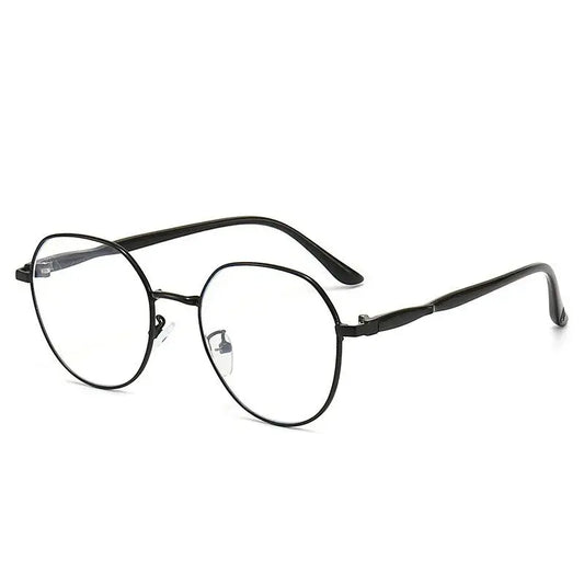 Anti-Radiation Glasses – Round Metal Frame Blue Light Blocking Eyewear (Unisex) | Kabayan Bazaar