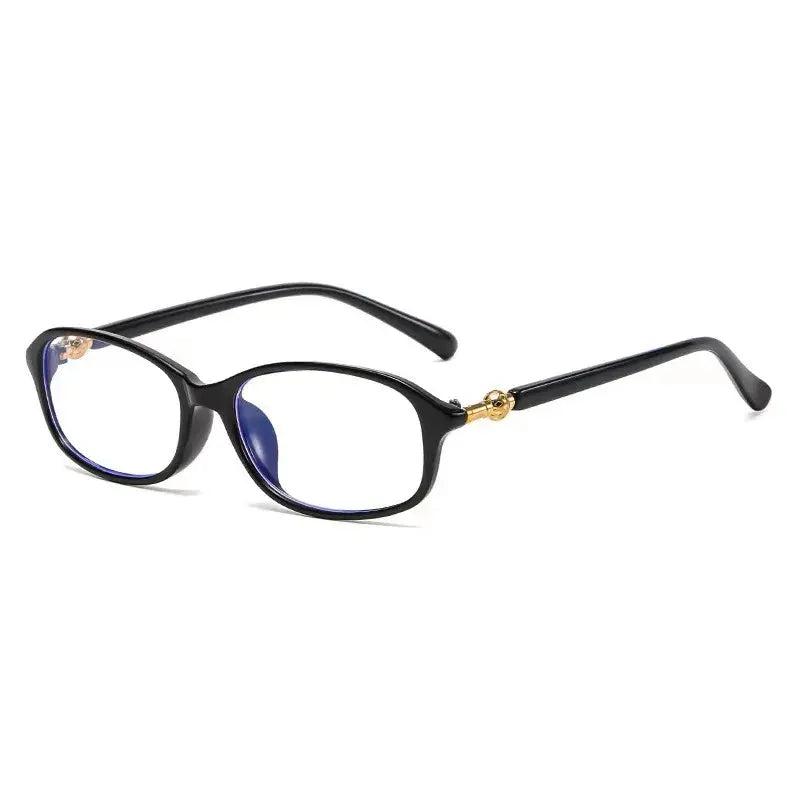 Vintage Gold-Accent Oval Frame - Anti-Blue Light Reading Glasses | Kabayan Bazaar"