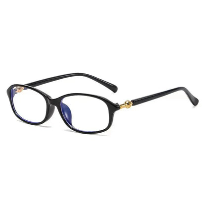 Vintage Gold-Accent Oval Frame - Anti-Blue Light Reading Glasses | Kabayan Bazaar"
