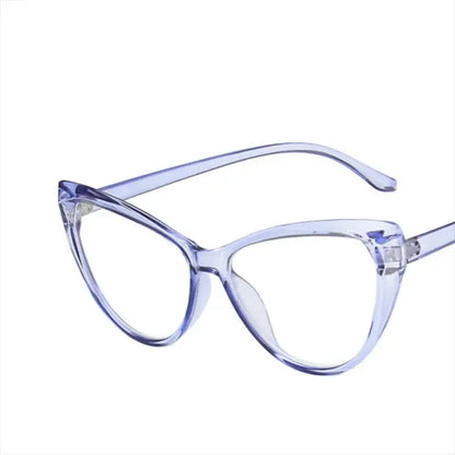 Purple Cat-Eye Anti-Radiation Glasses | Blue Light Blocking Eyewear – Kabayan Bazaar