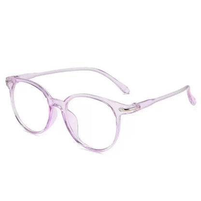 Anti-Radiation Blue Light Blocking Glasses – Round Frame Computer Eyewear (Unisex)