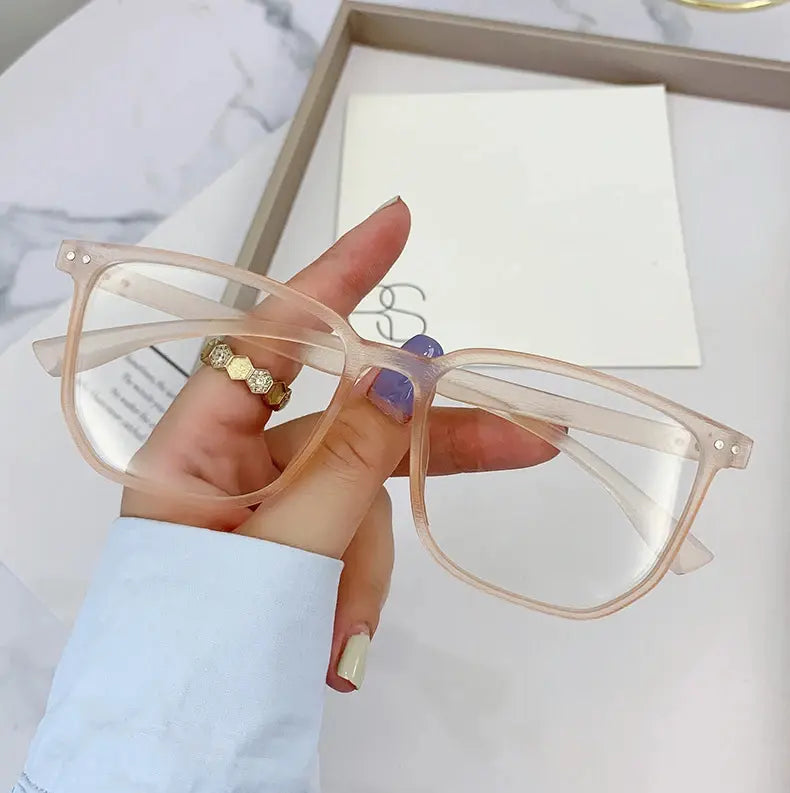 Oversized Square Photochromic Glasses – Blue Light Blocking UV400 | Kabayan Bazaar