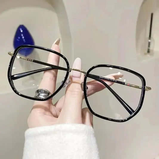 Oversized Anti-Radiation Blue Light Glasses – Square Frame Computer Eyewear | Kabayan Bazaar