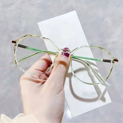 Anti-Radiation Blue Light Glasses – Clear Round Frame UAE