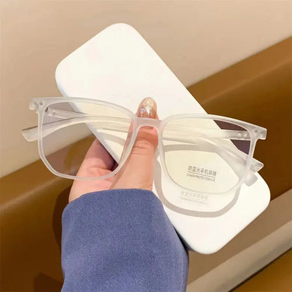 Oversized Square Photochromic Glasses – Blue Light Blocking UV400 | Kabayan Bazaar