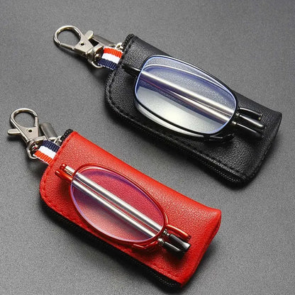 Compact Folding Keychain Case - Reading Grade Glasses | Kabayan Bazaar
