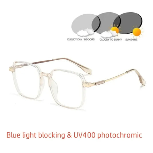 Photochromic Sunglasses UV400 Blue Light Blocking Glasses – Anti-Glare Transition Eyewear for Men & Women | Kabayan Bazaar UAE
