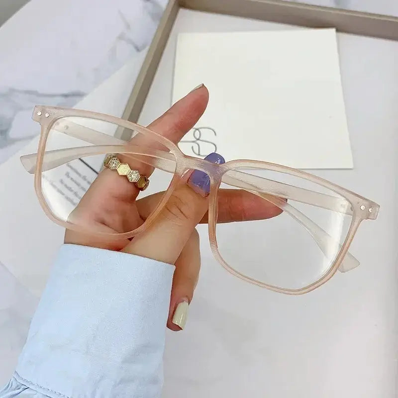 Anti-Radiation Square Glasses – Blue Light Blocker (Unisex) | UAE