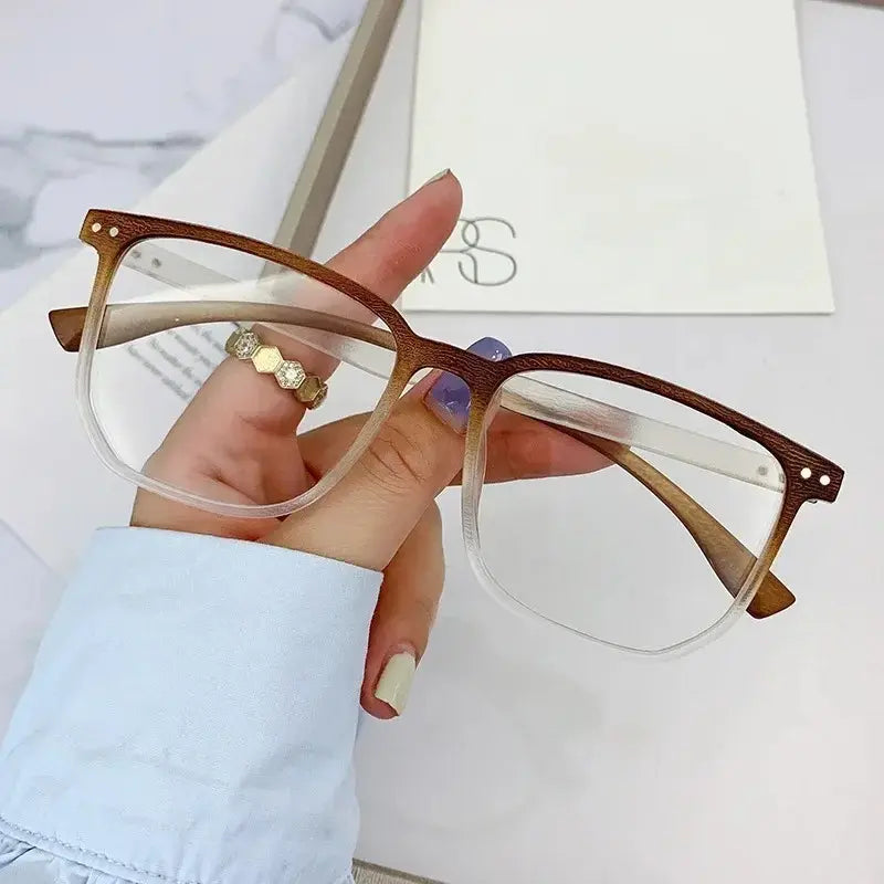 Anti-Radiation Square Glasses – Blue Light Blocker (Unisex) | UAE
