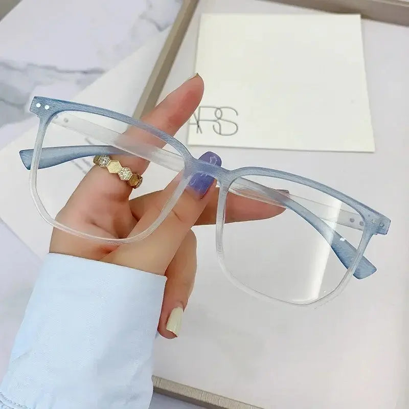 Anti-Radiation Square Glasses – Blue Light Blocker (Unisex) | UAE